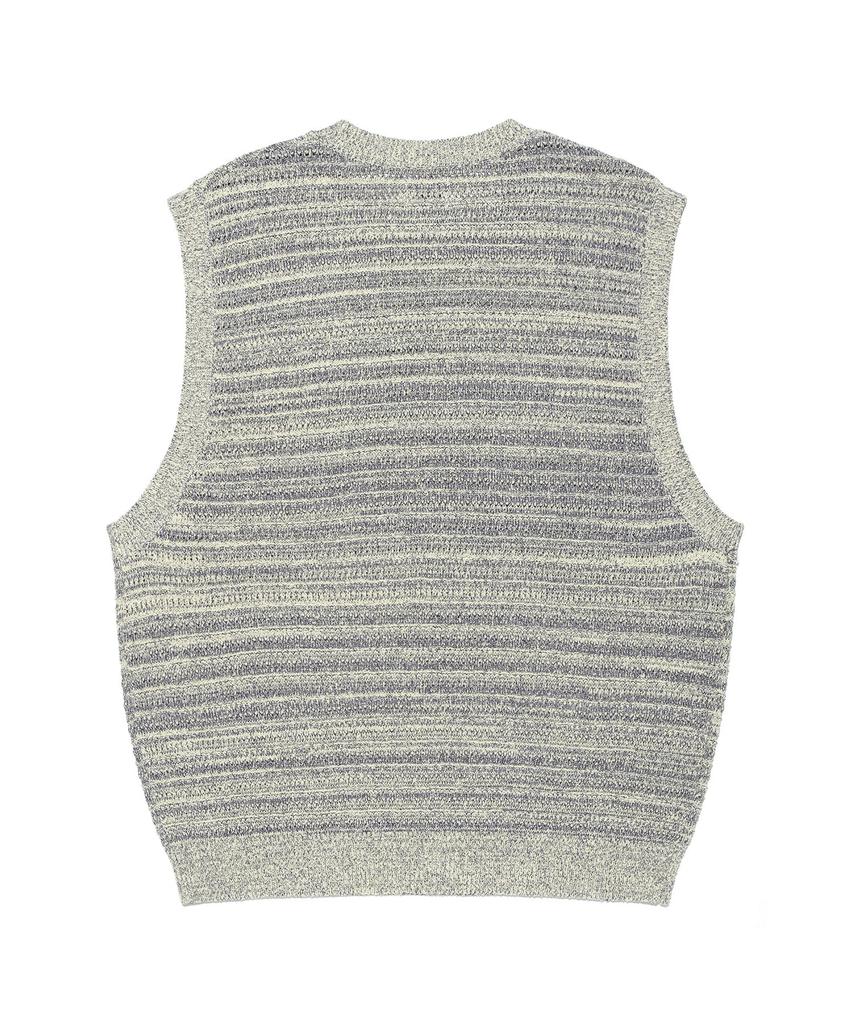 LEE Color Mix Knit Vest Sand Beige