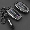 Genuine Leather Auto Key Fob Cover Case Fit For Great Wall Haval Series H6 Series H9 Series H2 M6 Cool Dog Plus Owl Dragon Max F7 Series F7X F7H H8