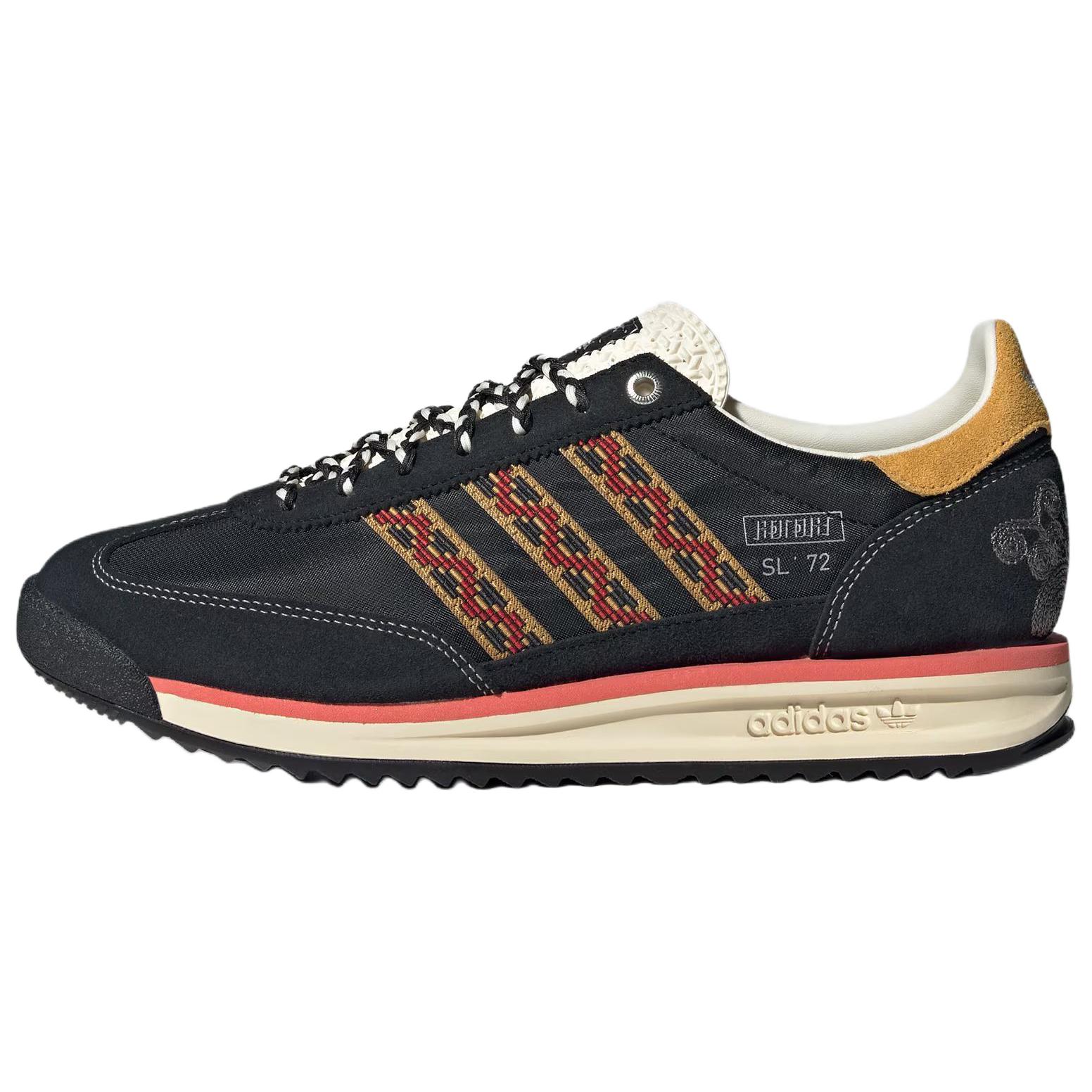 Adidas Originals SL 72 RS Повседневная обувь Унисекс Черный Желтый JP9201 41⅓