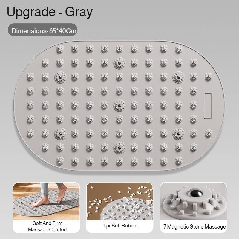 

Workout Mat Fitness Yoga Accessories Multifunctional Foot Massage Mat 55cm Dia Round Creative Standing Pad for Office Home