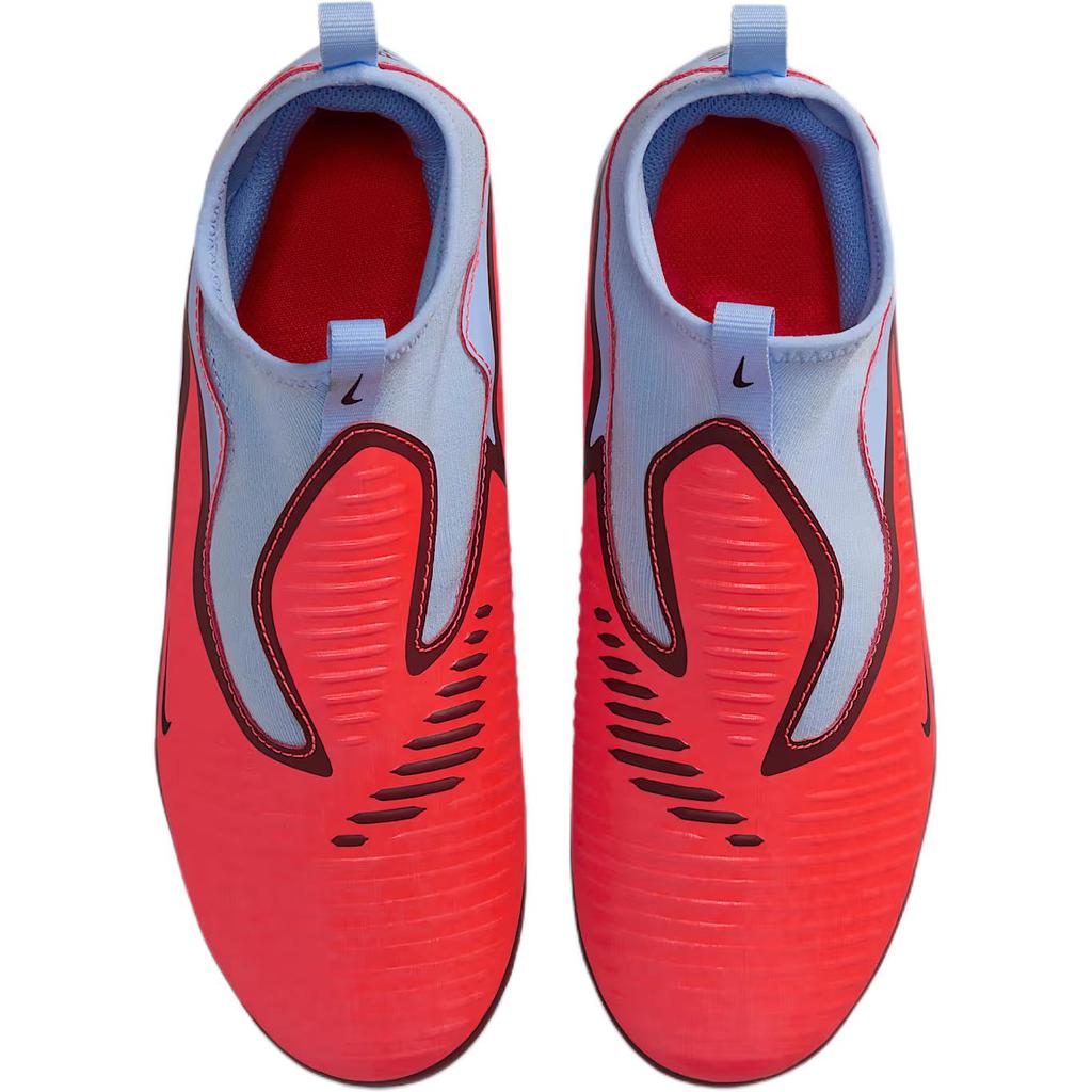 Nike Phantom 6 High Academy GS MG Royal Tint Black Kids Cleats Blue Bright-Crimson HQ2042-400