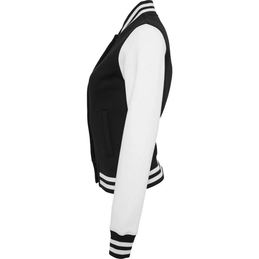Build Your Brand Womens/Ladies Varsity Jacket