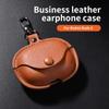 For Xiaomi Redmi Buds 6 Charging Case Cover Leather+PC Earbuds Protective Case