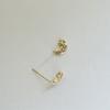 925 Sterling Silver Simple Hollow Magic Moon Stud Earrings Women Fashion Charm Wedding Party Jewelry Accessories Gift