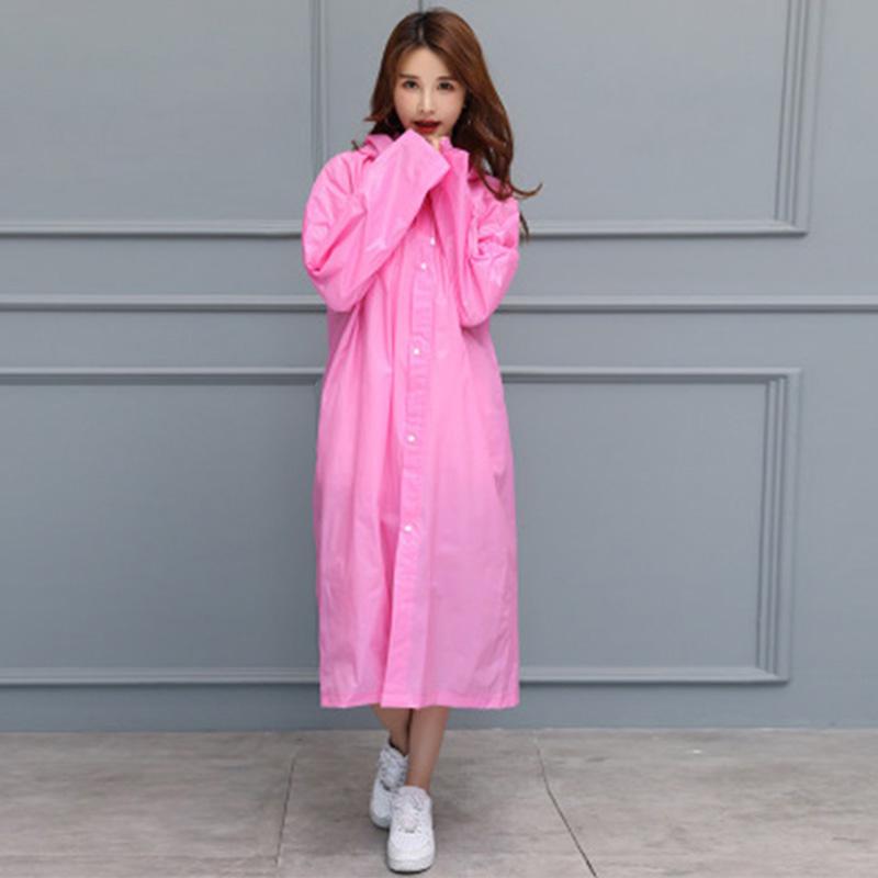 Buy Fashion EVA Women Raincoat Thickened Waterproof Rain Coat