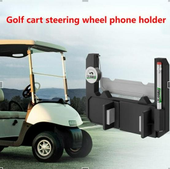 Cross-border Shockproof Golf Cart Steering Wheel Phone Holder
