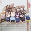 1PC Sheep Keychain Pendant Couple Car Bag Key Ring Pendant
