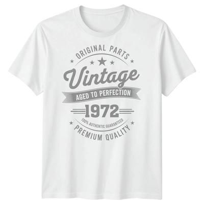 Maglietta da uomo Vintage Parti Originali 1972 Regalo per il 54° Compleanno