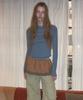 Mejongkeulem Check Frill Layered Skirt_ Mustard