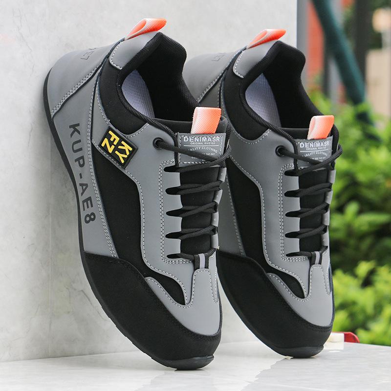 Men's Waterproof Leather Sneakers - Non-slip, Casual Autumn/Winter Travel Shoes 2024