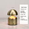 LED Table Lamps USB Rechargeable Touch Dimming Night Light 3 Color Cordless Atmosphere Bedroom Bedside Reading Lamps Decor Light