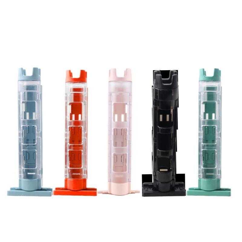 Fishing Box Rod Insert Stand Fishing Rod Barrels Rod Tube Vertical Insertion Device Fishing Box Rod Support Holder