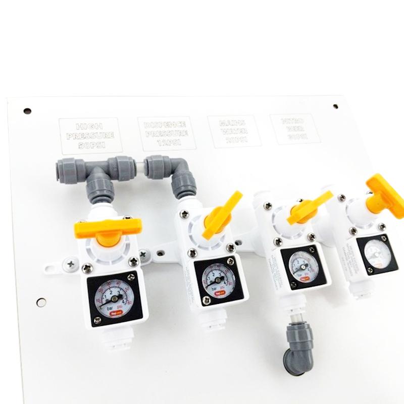 KegLand 4/6 Output Gas Board 8mm Duotight Kits Suit Inline Regulators Board KL17701 Home Brewing