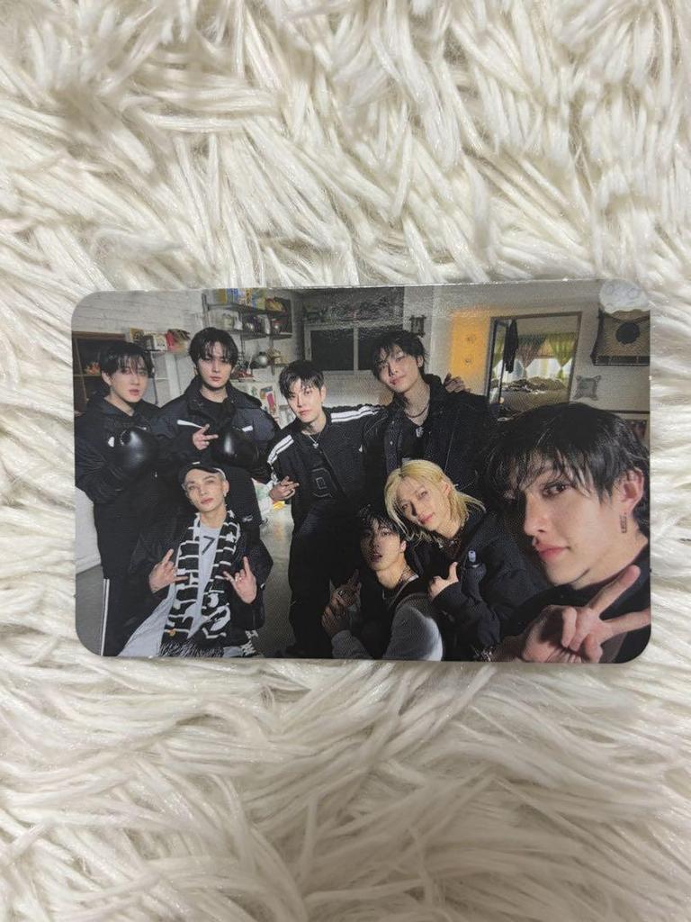 [USED] Stray Kids KARMA Vinyl CLEARSAPPHIRE Trading Card