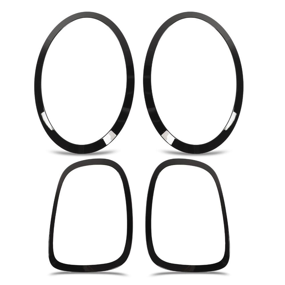4PCS Glossy Balck Front Grille Trim Strip for F55/F56/F57/One Cooper S JCW 2014+