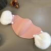 Women Winter Warm Face Mask Fleece Lined Thickened Two-in-One Earmuff Windproof Cold-resistant Cycling Mask Ear Protection
