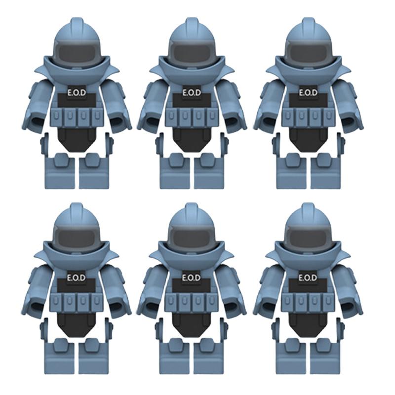 Military Special Forces MOC Building Block SWAT Ghost Commando Figures Police Soldiers Army Gun Weapons Children's Toy Gift B152