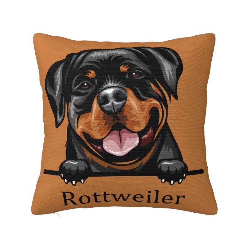 Modern Jack Russell Terrier Dog Cushion Cover Polyester Throw Pillow Case Decoration