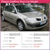 Dla Renault Megane II MK2 2 2002 ~ 2009 chromowana pokrywa klamki drzwi akcesoria samochodowe naklejki zestaw wykończeniowy 2003 2004 2005 2006 2007 2008