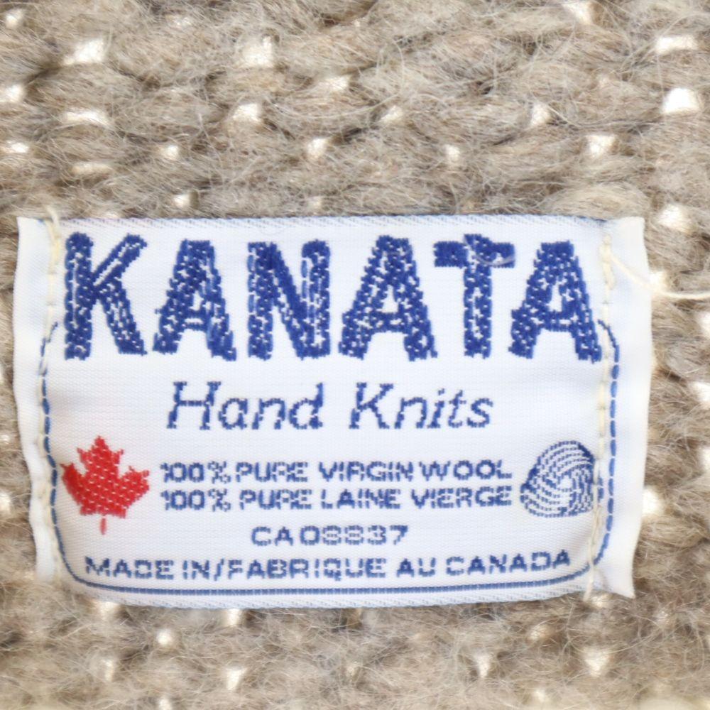 KANATA Long Sleeve Cowichan Jacket Beige Men's Used