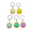 Stress Relief Keychain, with Steamed Bun Pendant, Fidget Clicker with Tactile Feedback Design, Anxiety Relief Toy for Office And Study