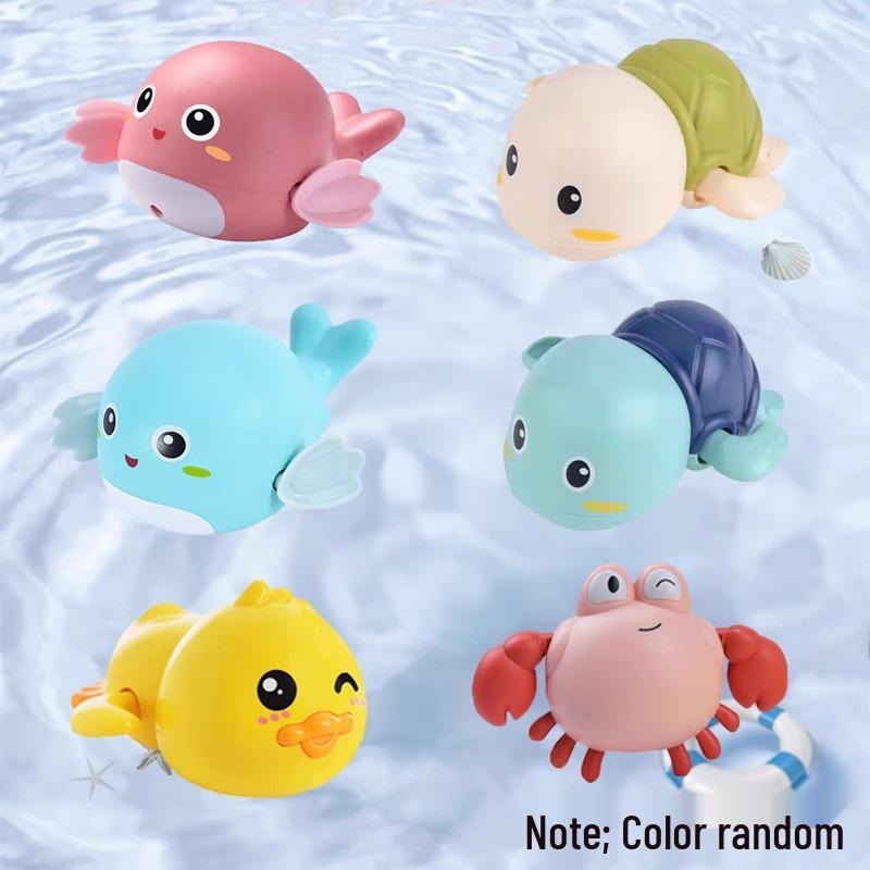 Little Dolphin & Yellow Duck Baby Bath Toys