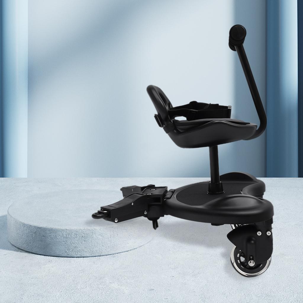 2-in-1 Universal Stroller Board, Sit and Stand Stroller Attachment, Suitable for Most Brands of Strollers,Children Up to 55lbs