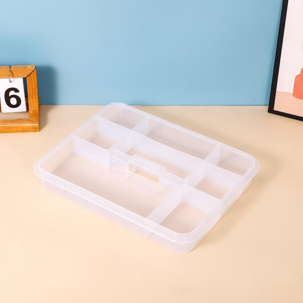 Extra Large Double-Layer Handheld Medicine and First Aid Storage Box