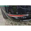 For Chevy Blazer -24-2025 Chrome Silver Rear Fog light Decor Frame Trim 2PCS