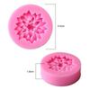 New 3D Lotus Flower Fondant Cake Chocolate Water Lily Sugar Craft Mold Cutter Silicone Tools DIY