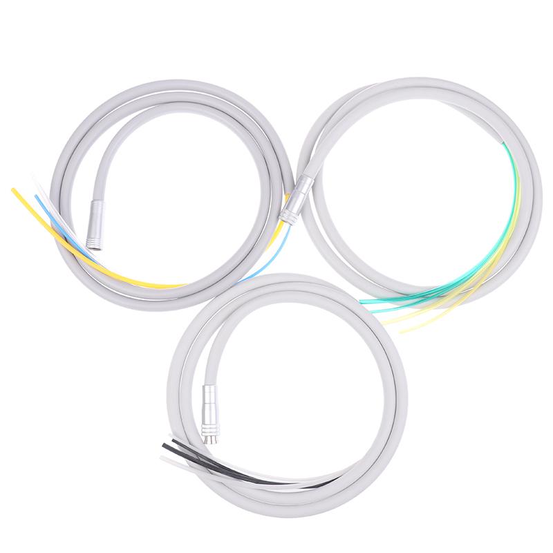 High Quality Dental Handpiece Hose Tube With Fitting 4 Holes For Dental High Speed Tracheal Water Pipe Dentistry Materials