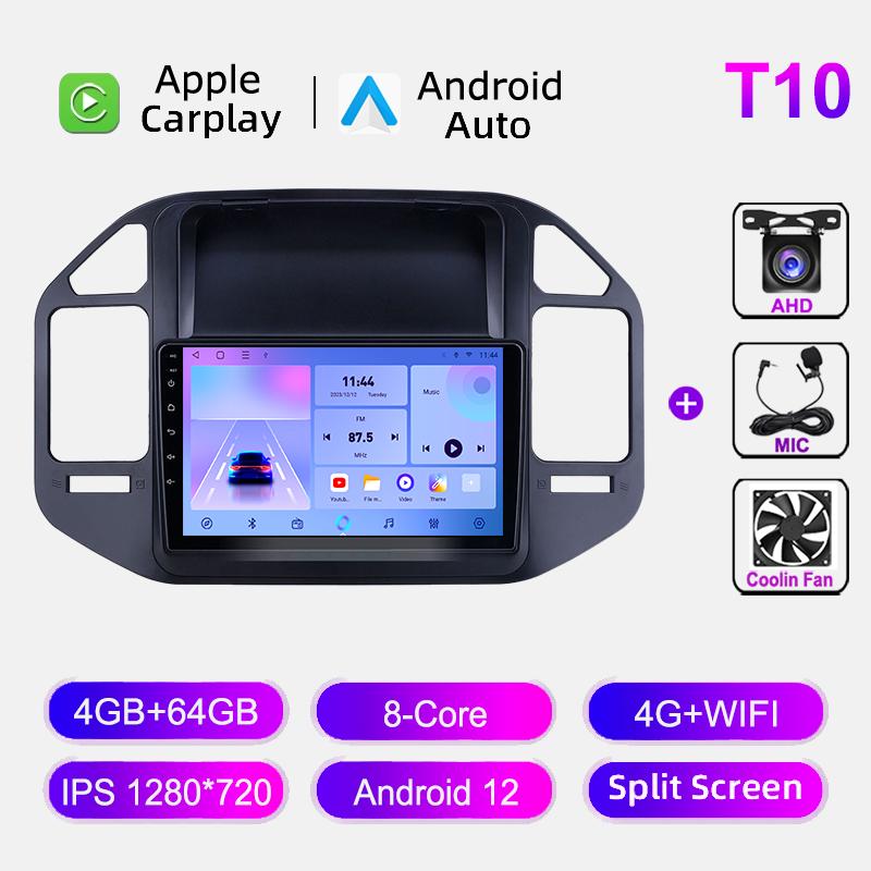 Carplay For Mitsubishi Pajero V73 V77 V68 V75 2008-2011 Car Radio Stereo Multimedia Player Android GPS Navigation WIFI Autoradio