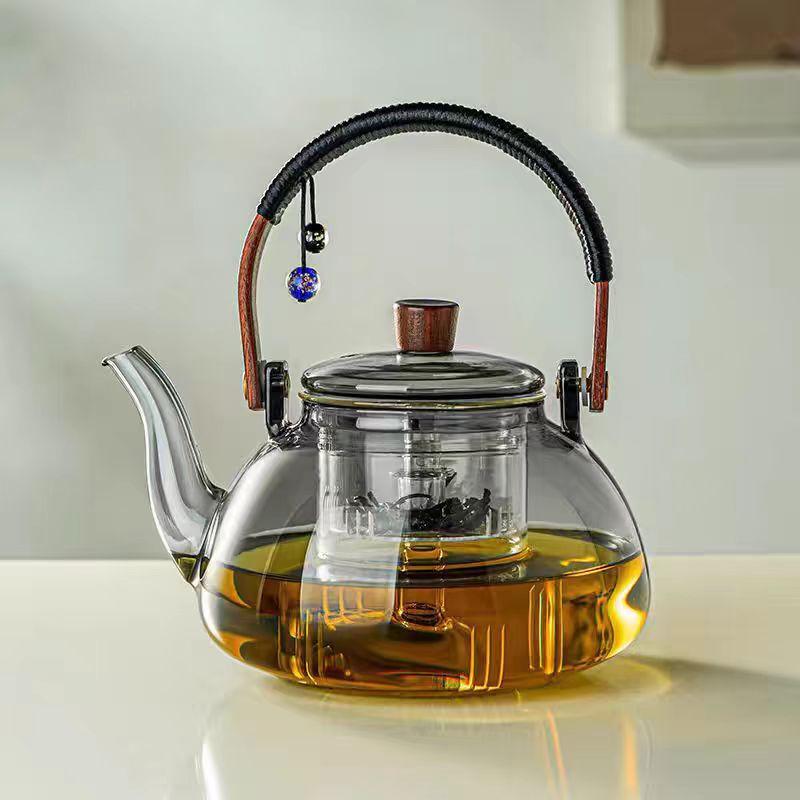 Wutuo Glass Tea Kettle & Brewer Set