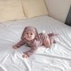 2024 Autumn Korean-Style Cotton Baby Romper Set: Long Sleeve Triangle Onesie for Toddlers