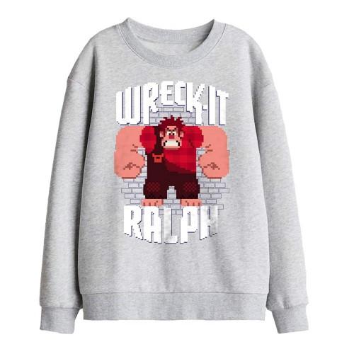 Wreck-It Ralph Childrens/Kids Pixel Artwork Sweatshirt