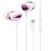Universal Earphone Noise-canceling 1.2m Stereo Wired In-ear Earbud with Mic for Mobile Phone