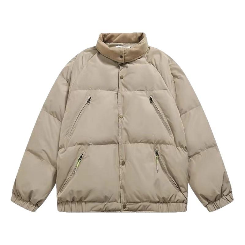 Puchowa kurtka damska Nowy zimowy płaszcz Pogrubiona mała kurtka puchowa Luźna