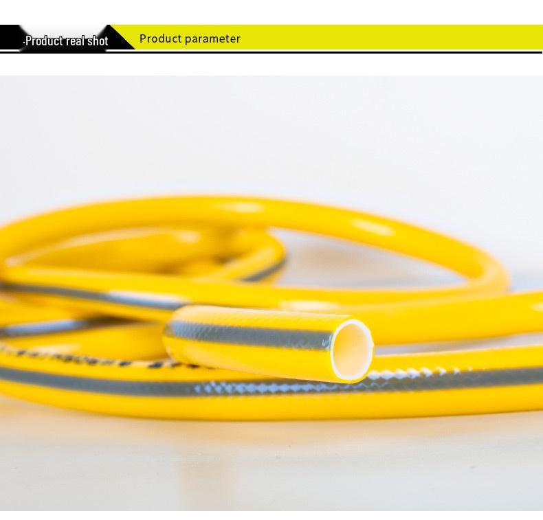 Eco-Friendly All-Season Soft Car Wash Water Hose with 4-Point PVC Pipe & Spray Gun
