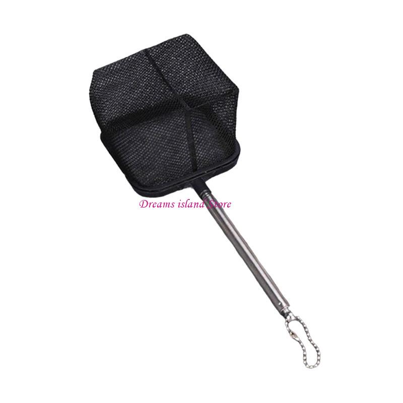 Fish Net for Fish Tanks Telescopic Rod with Removable Head for Easy Clean HX6C