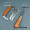 Thickened Teppanyaki Steak Spatula with Plastic Handle - Versatile Cooking and Baking Tool