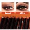 European & American Style D Curl Cluster False Eyelash Kit for Daily DIY Extensions