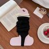 Miu Style Scrunch Footless Summer Socks: Ballet-Inspired Calf Socks and Sun Protection Leg Warmers for Women