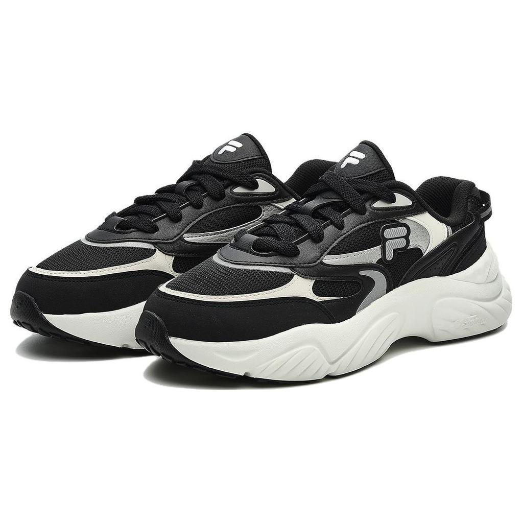 Fila Fusion Conch II Sports Comfortable Low Top Running Shoes Men Sneaker Black T12M331607FBL