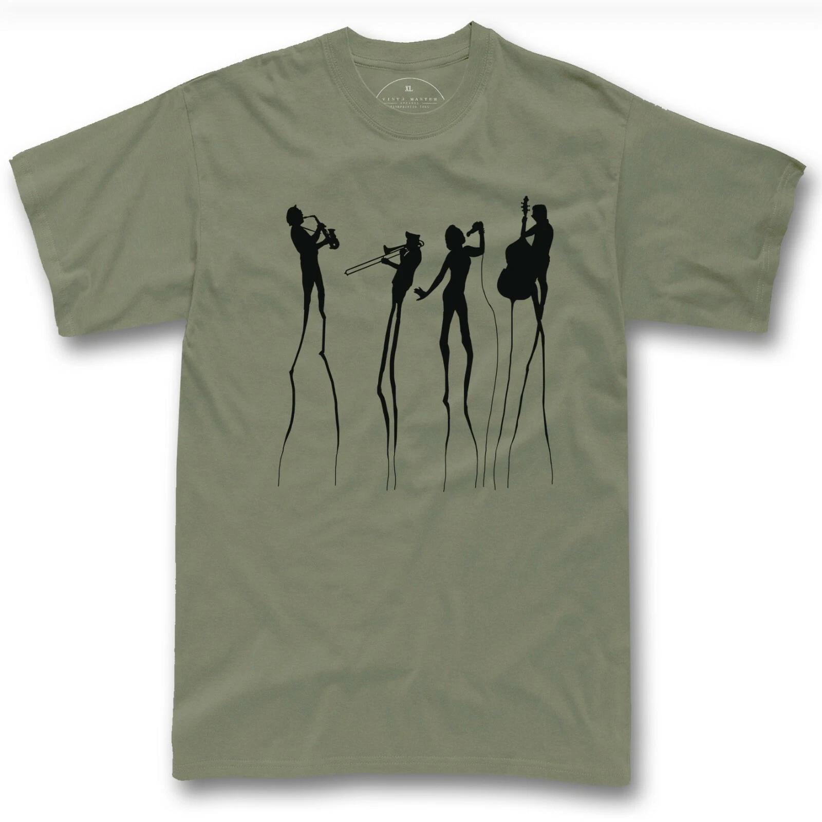 

Surrealism T shirt Dali inpired jazz concert tee 3XL