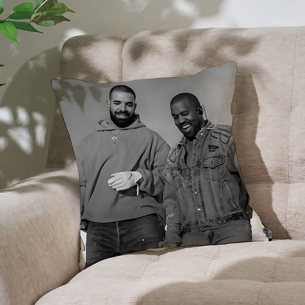 D-Drake Cool Pillow Case Throw Pillow Cover Nordic Vintage Style Cushion Covers Home Living Room Sofa Couch Seat Decor