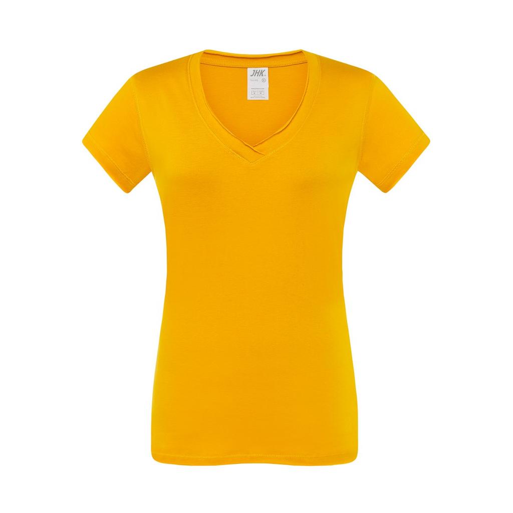 JHK Womens/Ladies Sicilia V Neck T-Shirt