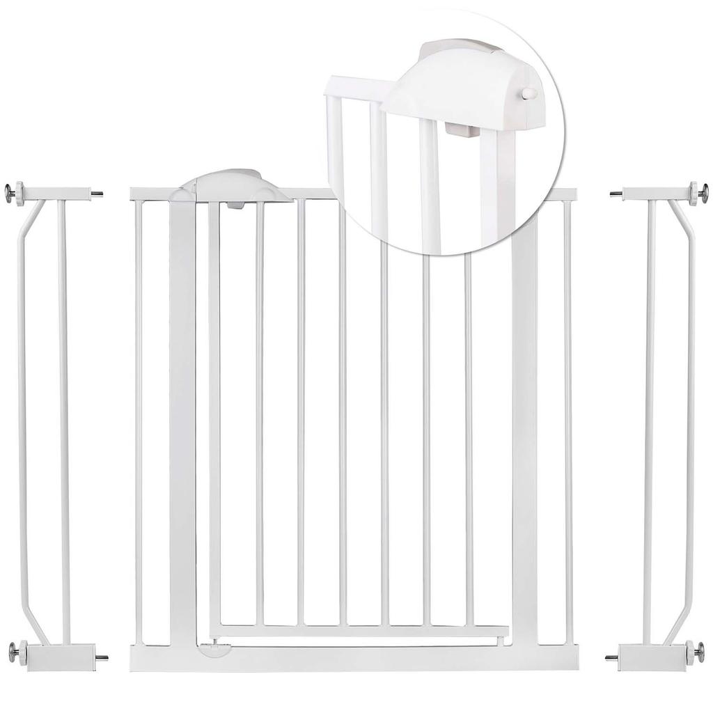 White Nukido 718100 Safety Gate Barrier