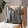 Federe per Cuscini Geometriche di Lusso Vintage 45x45cm Copricuscino Jacquard Classico Custodia per Cuscino per Divano Camera da Letto Tessile per la Casa