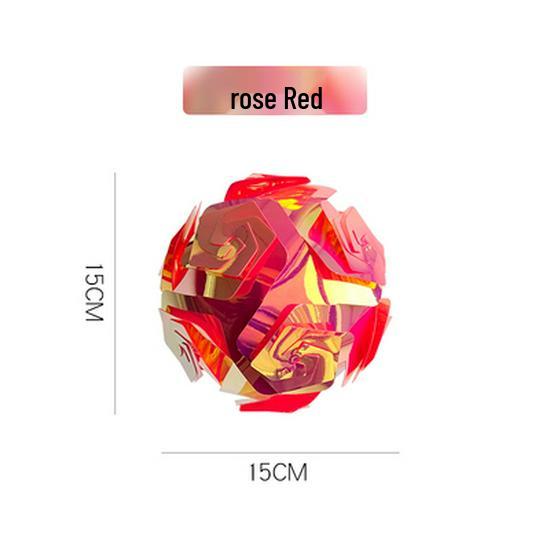 Rose Hanging Ball Christmas Decorations for Mall Ceilings