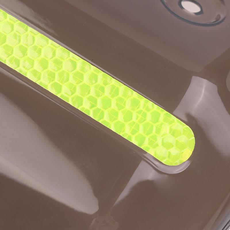 1 Set Wind Rain And Sun Protection Easy To Install Hand Guard For Scooter Motorcycle Atv With Night Reflective Strip